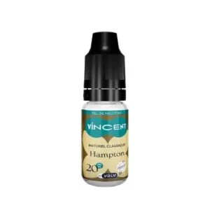 HAMPTON de chez Vincent 10ml avec sel de nicotine