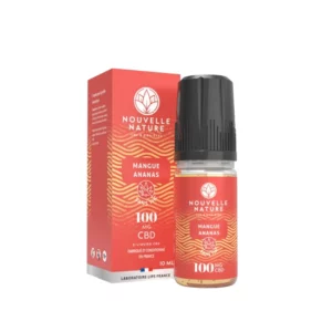MANGUE ANANAS 300mg CBD 300mg CBN de chez Nouvelle Nature 10ml