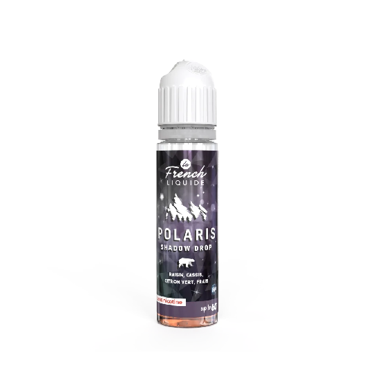 SHADOW DROP de chez Polaris. Raisin, Cassis, Citron vert