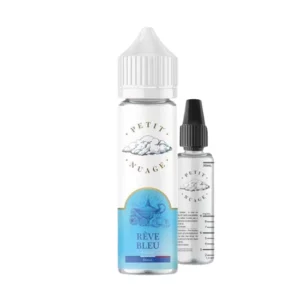 REVE BLEUE de chez Petit Nuage. Framboise bleue, Cassis, Mûre.