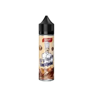 EL VAPDJENE – CEVAPE 50ML. Crème vanillée onctueuse, fruits à coque grillés, et un caramel fondant.