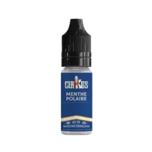 MENTHE POLAIRE de chez Cirkus 10ml avec sel de nicotine