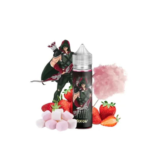 Irrow 50ml - Fighter Fuel fraise juteuse, marshmallow, barbe à papa sucrée