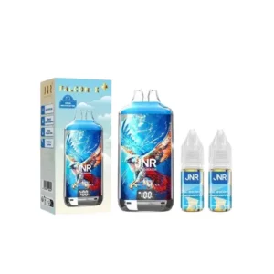 KIT BLUEBERRY POMEGRANATE ICE 28000 PUFFS 20mg 2×10ml FALCON-X BY JNR