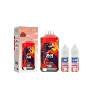KIT PEACH BERRY 28000 PUFFS 20mg 2×10ml FALCON-X BY JNR